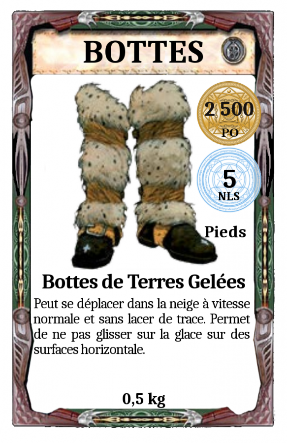 Bottes de Terres Gelées